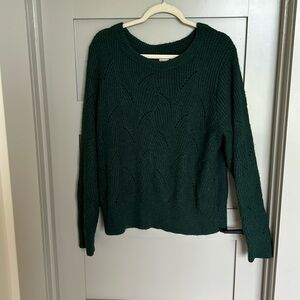 A New Day XL green sweater